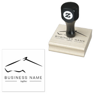 Sello De Caucho Rancho de caballo   Granja de caballos