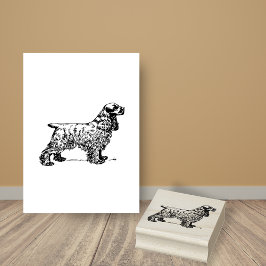 Sello De Caucho Raza de perro de Cocker Spaniel
