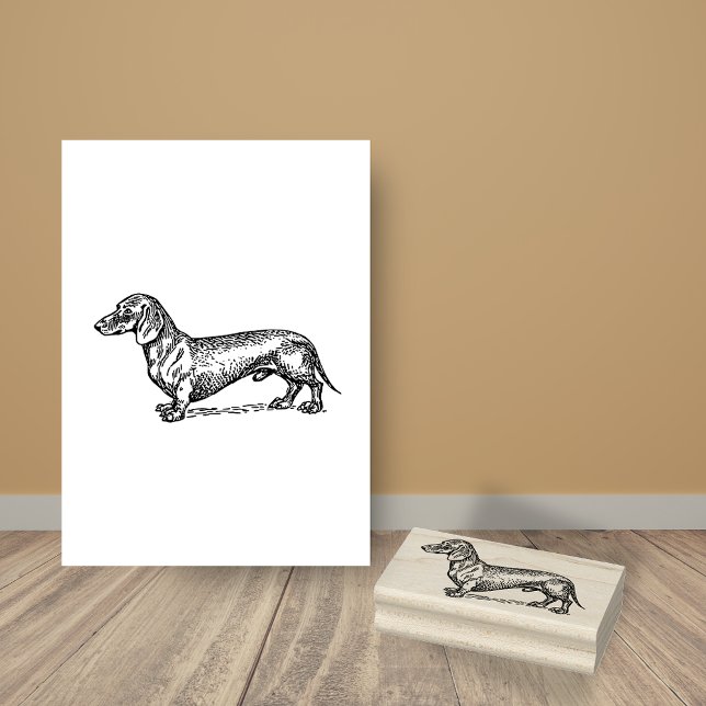 Sello De Caucho Raza de perro de Dachshund (Subido por el creador)