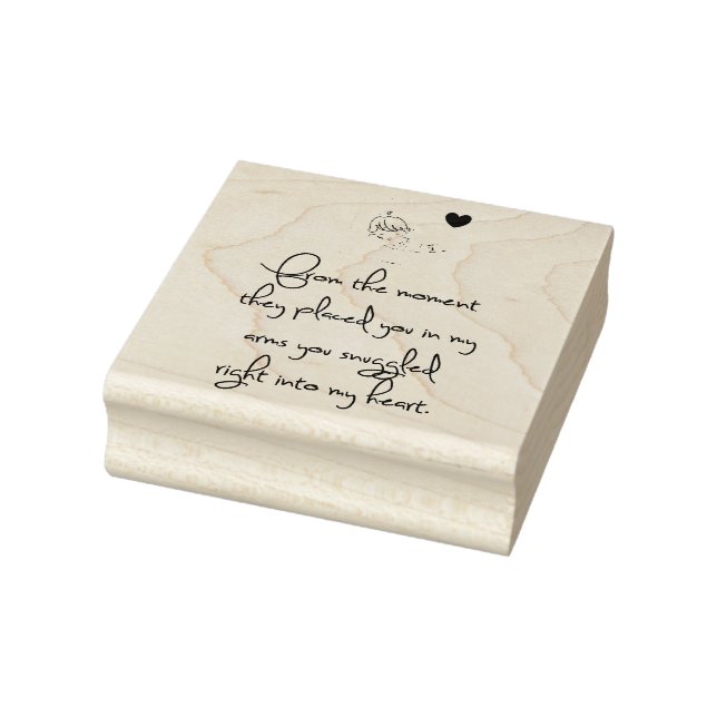 Sello De Caucho Recién nacido (Sello)