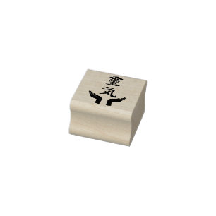 Sello De Caucho Reiki Hands
