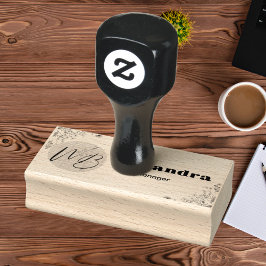Sello De Caucho Restaurante personalizado con logotipo de negocios