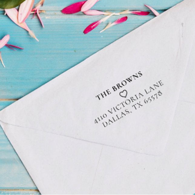 Sello De Caucho Retorno de familia de Personalizados clásicosDirec (Subido por el creador)