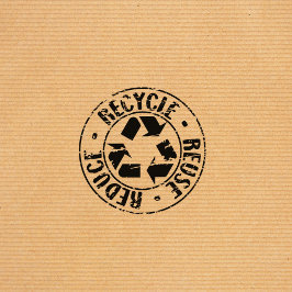 Sello De Caucho Reutilizar, reducir, reciclar,