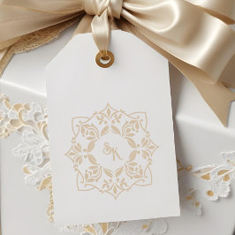 Sello De Caucho Romantic Chic Wedding Ornate Monogram Initials