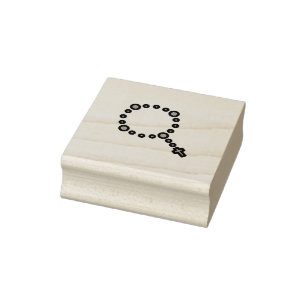 Sello De Caucho Rosery Beads Católica