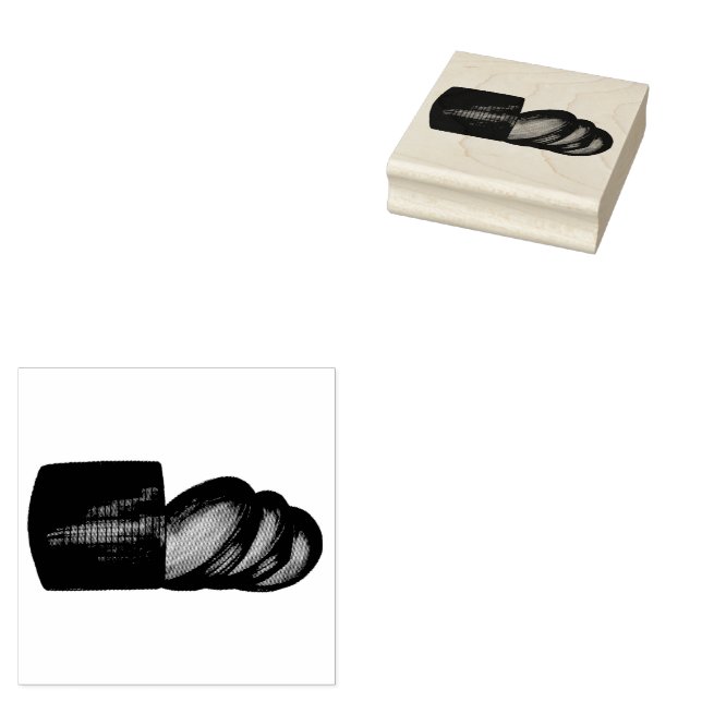 Sello De Caucho Salsa de arándano feriado Cranberries Día de Acció (Sellado)