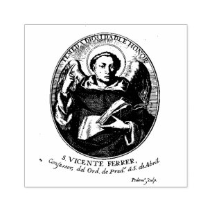 Sello De Caucho San Vicente Ferrer