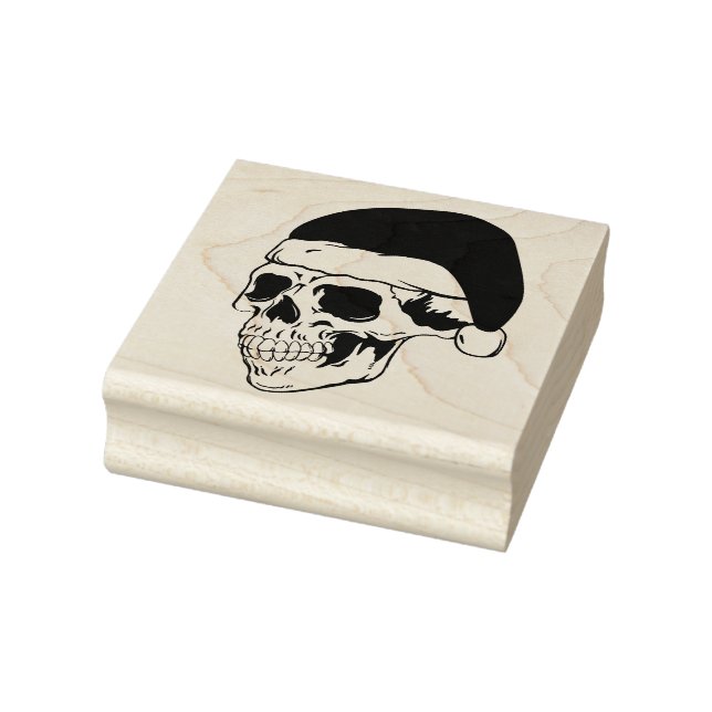 Sello De Caucho Santa Skull (Sello)