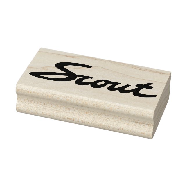 Sello De Caucho Scout original logo stamp (Sello)