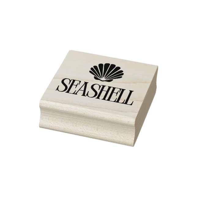 Sello De Caucho Seashell (Sello)