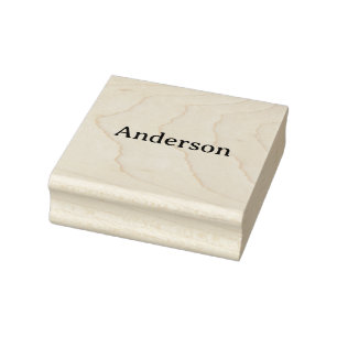 Sello De Caucho Sencillo profesional empresarial 2,5" x 2,5"