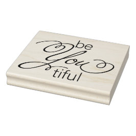 Sello De Caucho ser hermosa - eres hermosa