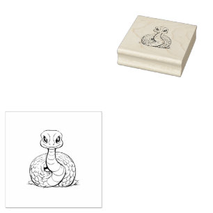 Sello De Caucho Serpiente