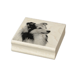 Sello De Caucho Shetland Sheepdog