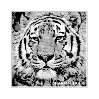 Sello De Caucho Siberian Tiger ラバースタンプ