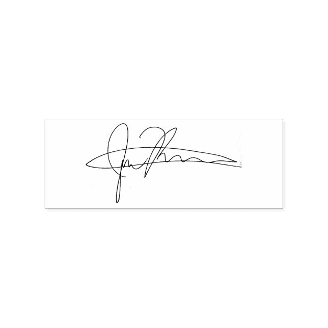 Sello De Caucho Signature (Impresión)