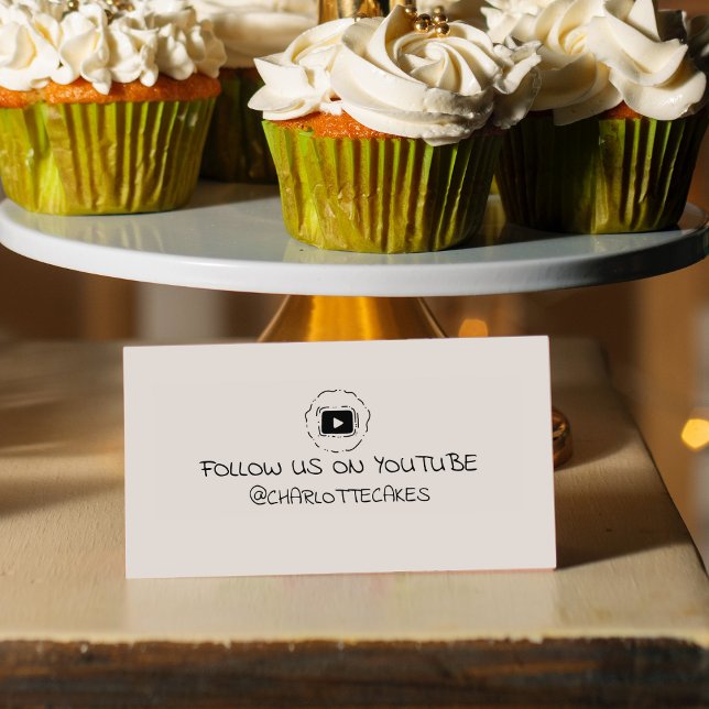 Sello De Caucho Síguenos en Youtube, medios sociales (Subido por el creador)