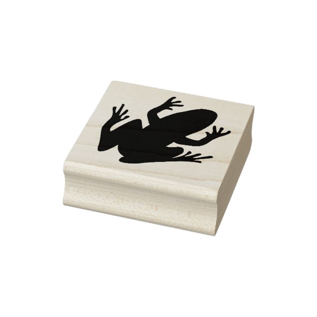 Sello De Caucho Silhouette de Guay Frog (Sello)