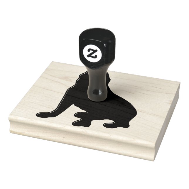 Sello De Caucho Silhouette norteamericana Pit Bull Terrier (Sello)