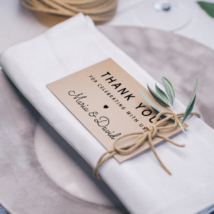 Sello De Caucho Simple Boda Gracias