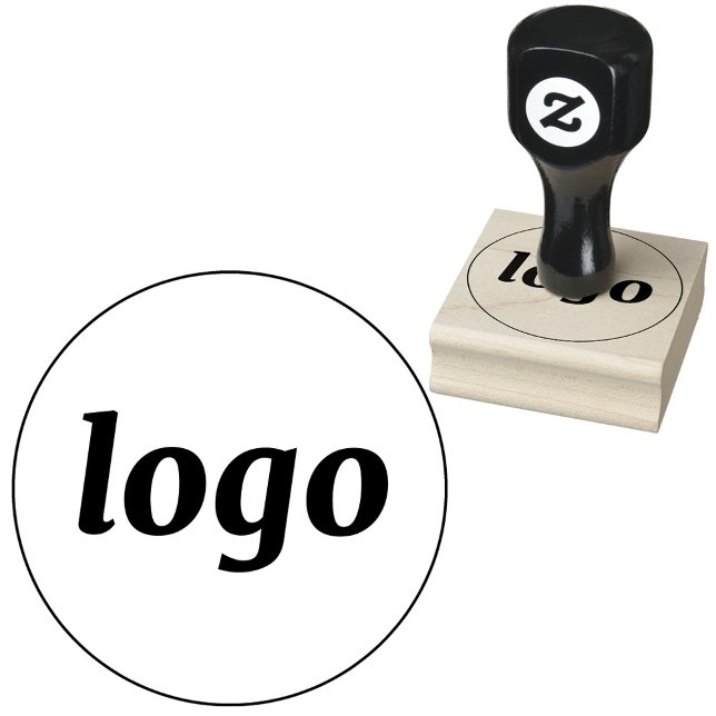 Sello De Caucho Simple Logo Branding Business Promotional (Simple logo business branding rubber stamp)