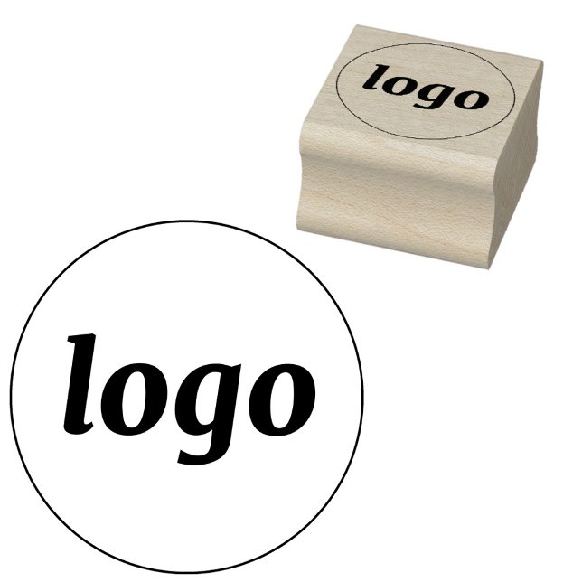 Sello De Caucho Simple Logo Branding Business Promotional (Simple logo business branding rubber stamp)