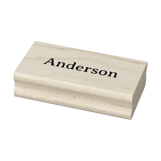 Sello De Caucho Simple Profesional Empresarial 1.5" x 3" (Sello)