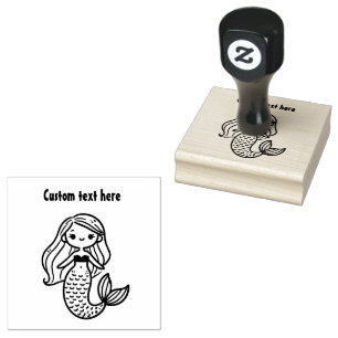 Sello De Caucho Sirena Cuta