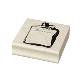 Sello De Caucho Sirena de Art Nouveau