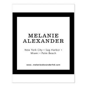 Sello De Caucho Sitio Web de Localización de Empaquetado Comercial