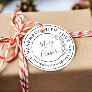 Sello De Caucho Sitio Web De Nombre Personalizado Moderno Hecho A 