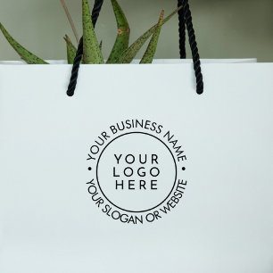 Sello De Caucho Sitio web del logotipo del Personalizado empresari