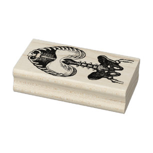 Sello De Caucho Skeleton