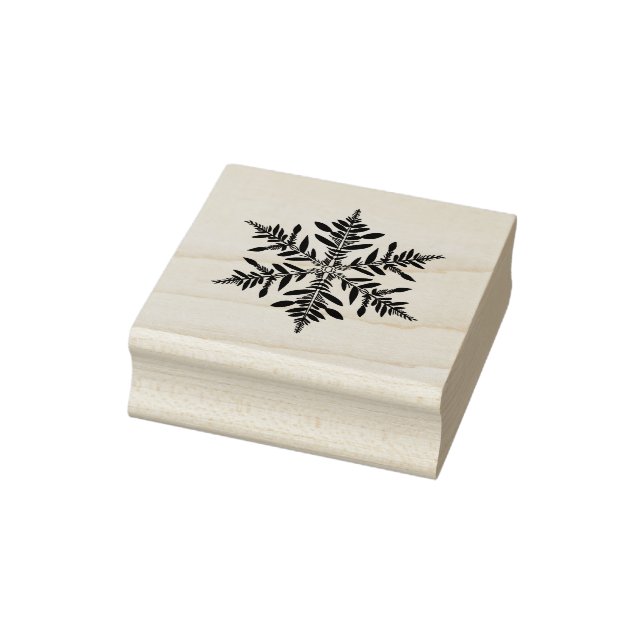 Sello De Caucho Snowflake (Sello)