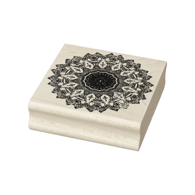 Sello De Caucho Snowflake de Victoria # 4 (Sello)