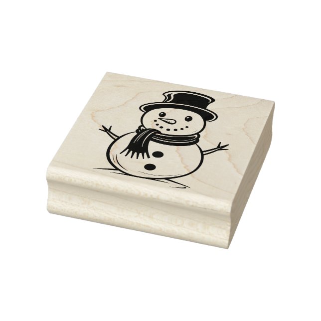 Sello de caucho Snowman 2 (Sello)