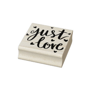 Sello De Caucho Sólo amor