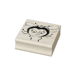 Sello De Caucho Sonriente Bumble Bee