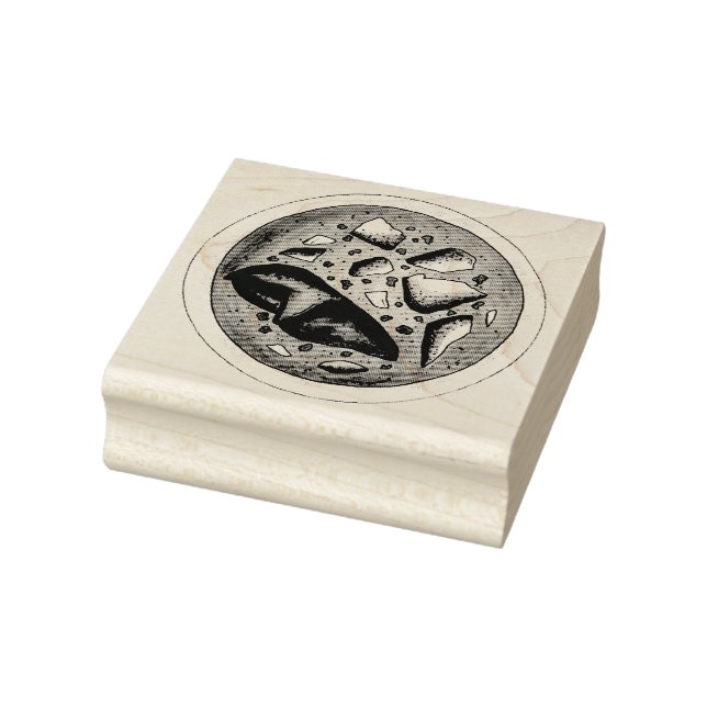 Sello De Caucho Sopa de bogavante Bisque Sopa de marisco Cocina (Sello)