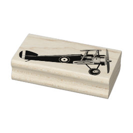 Sello De Caucho Sopwith Camel