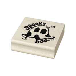 Sello De Caucho Spooky ghost, Pixelart, Pixel Art 