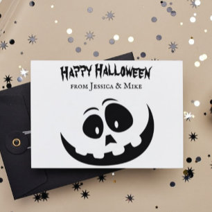 Sello De Caucho Spooky Jack O´ Lantern Feliz Halloween desde más n