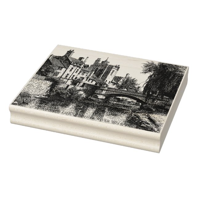 Sello De Caucho Stamford, Lincoln, River Welland (Sello)