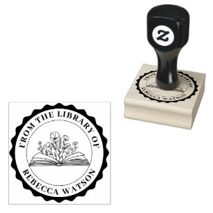 Sello De Caucho STAMP DE LIBRETA DE personalizados