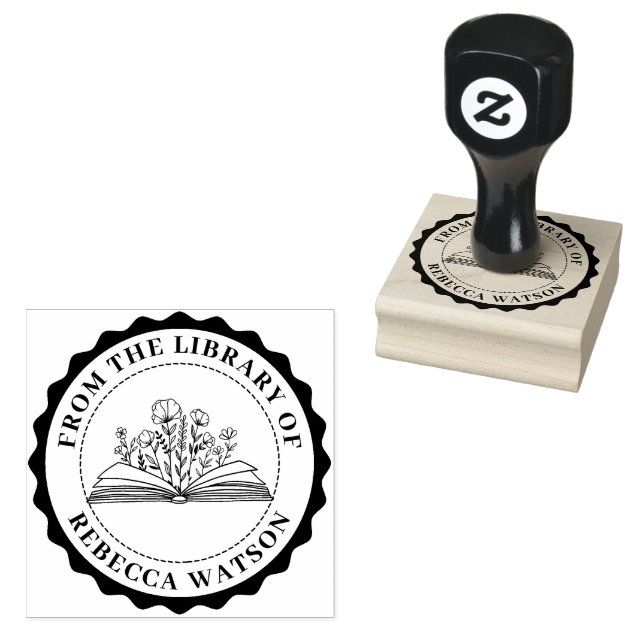 Sello De Caucho STAMP DE LIBRETA DE personalizados (Sellado)