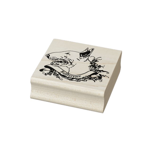 Sello De Caucho Stempe ANNO1900 mit Bullterrier (Sello)