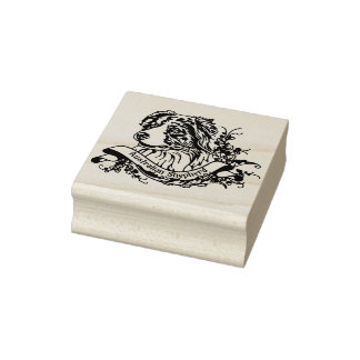 Sello De Caucho Stempel ANNO 1900 mit Australian Shepherd