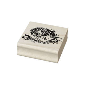 Sello De Caucho Stempel Anno 1900 mit Beagle