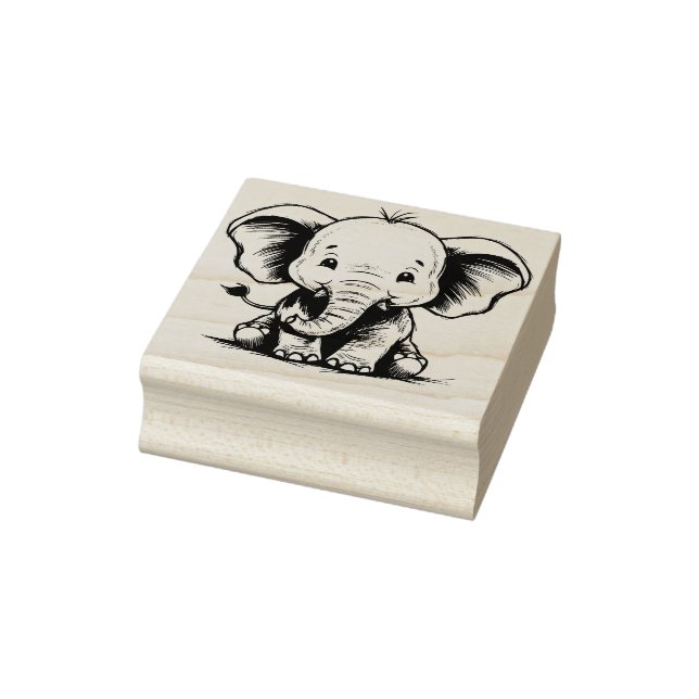 Sello De Caucho Stempel Elefant (Sello)